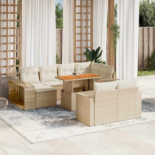 Salon jardin avec coussins - de,