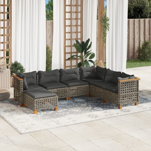 Salon jardin avec coussins - de,