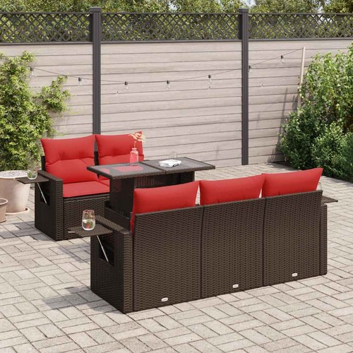 Salon jardin avec - jardin, coussins