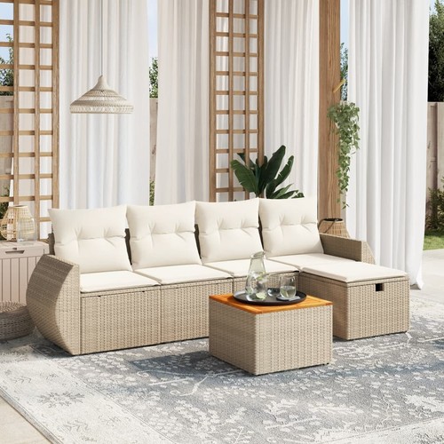 Salon jardin avec coussins - de,