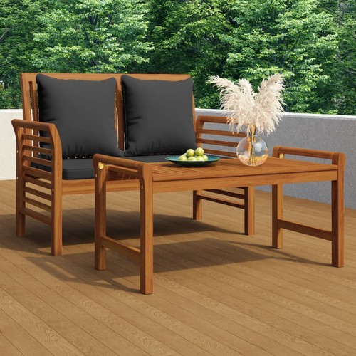Salon jardin avec - jardin, coussins